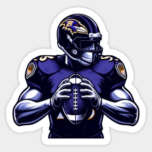 Baltimore Ravens 001 Sticker